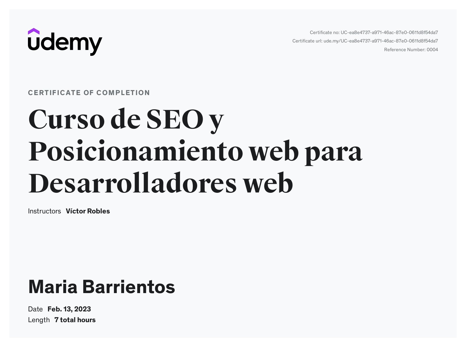 Curso de SEO y Posicionamiento web para Desarrolladores web